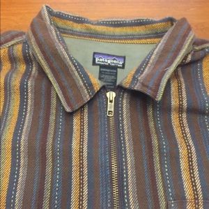 Patagonia Zipper shirt jacket organic cotton